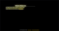Desktop Screenshot of ogame-wissen.de